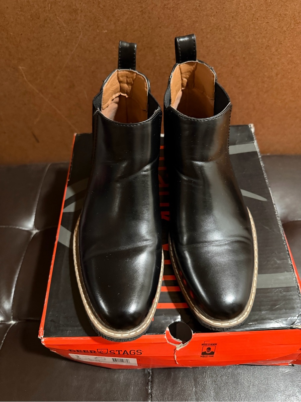 Kids 3 Black Chelsea Boots - Classic Slip-On Dress Boot